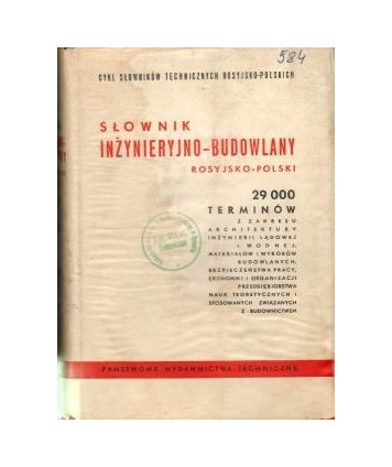 Słownik inżynieryjno-budowlany rosyjsko-polski