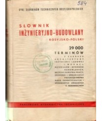 Słownik inżynieryjno-budowlany rosyjsko-polski