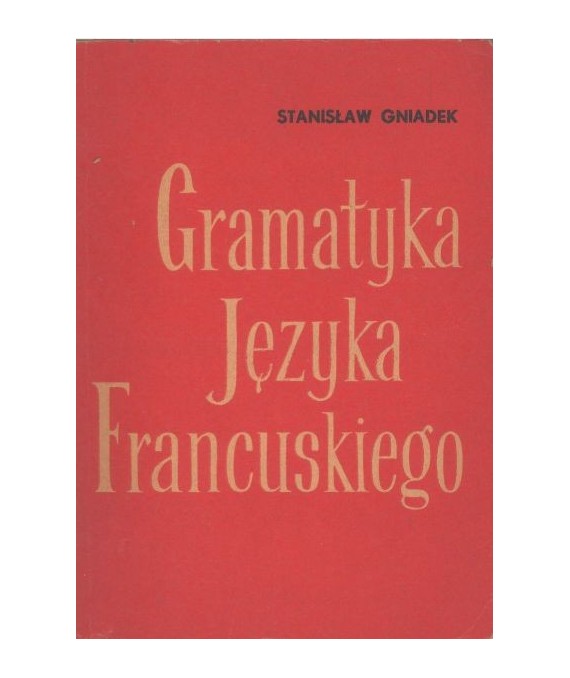 Gramatyka języka francuskiego