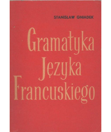 Gramatyka języka francuskiego