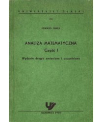 Analiza matematyczna. Część I