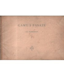 Gamy i pasaże na fortepian 1