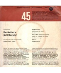 Musikalische Schlittenfahrt