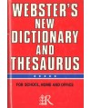 Webster's New Dictionary and Thesaurus