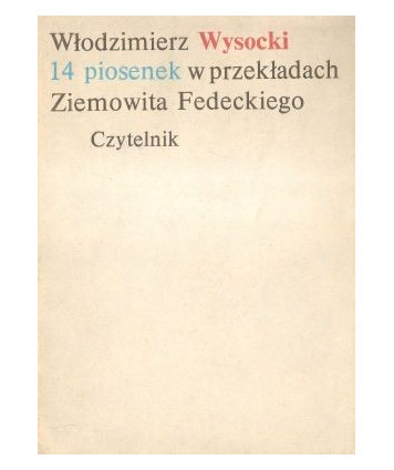 14 piosenek w przekładach Ziemowita Fedeckiego