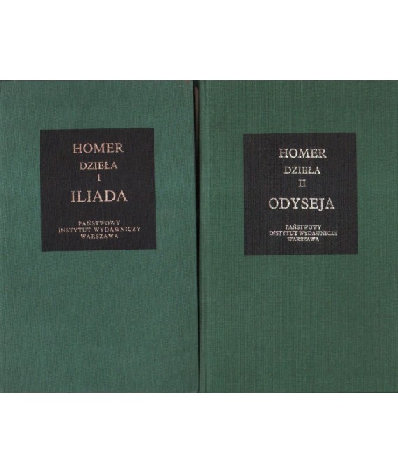 Iliada. Odyseja Dzieła I-II