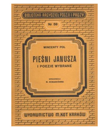 Pieśni Janusza i poezje wybrane (Biblioteka Arcydzieł Poezji i Prozy nr 59)