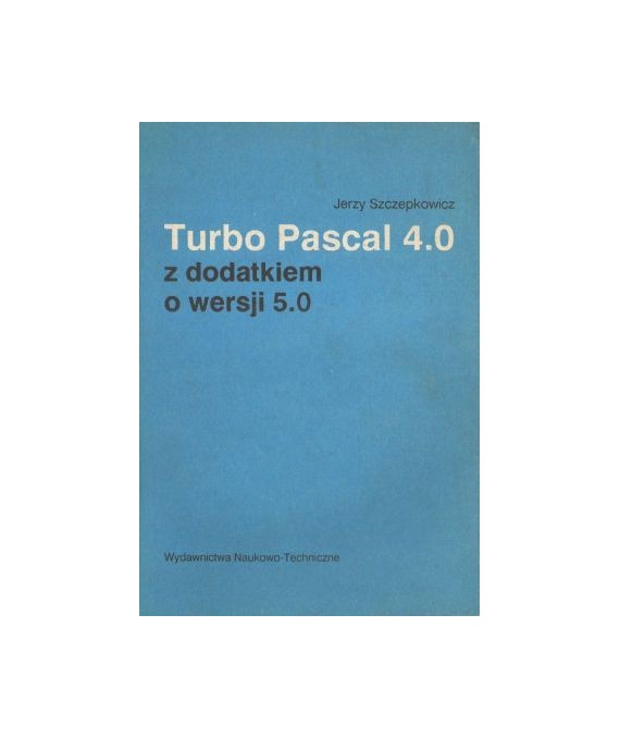 Turbo Pascal 4.0 z dodatkiem o wersji 5.0