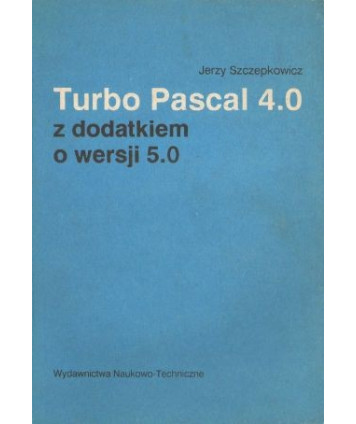 Turbo Pascal 4.0 z dodatkiem o wersji 5.0