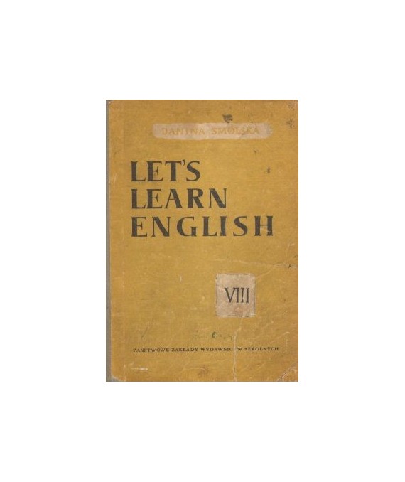 Let’s learn english (kl. VIII)