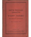 Krótki przegląd gramatyki oraz wymowy angielskiej