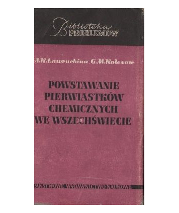 Powstawanie pierwiastków chemicznych we Wszechświecie