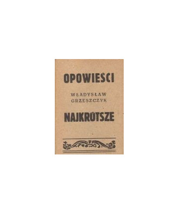 Opowieści najkrótsze