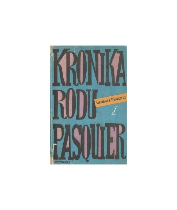 Kronika rodu Pasquier t. 1-5