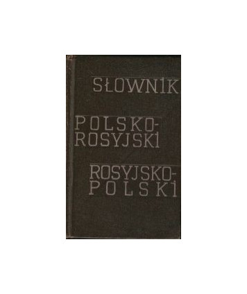 Słownik polsko-rosyjski i rosyjsko-polski