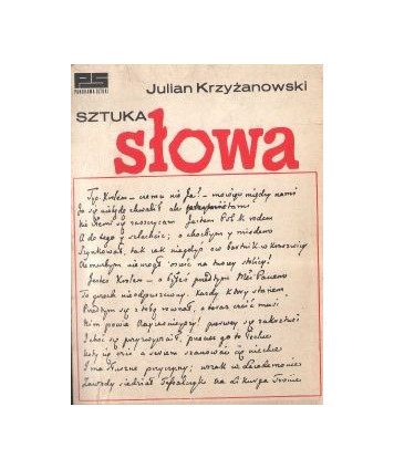 Sztuka słowa. Rzecz o zjawiskach literackich