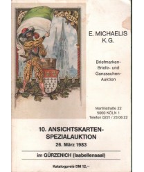 Briefmarken- Briefe- und Ganzsachen-Auktionen