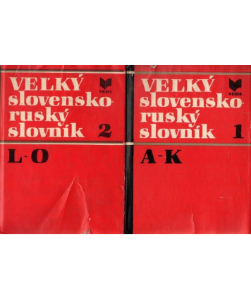 Velky slovensko-rusky slovnik t. 1-2. od A do O