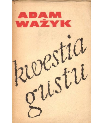 Kwestia gustu