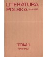Literatura polska 1918-1975, T. 1 1918-1932