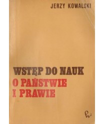 Wstęp do nauk o państwie i prawie