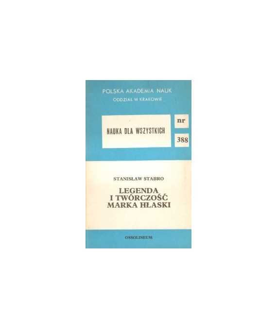 Legenda i twórczość Marka Hłaski