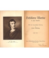 Schillers Werke in zehn Bänden Mit biographilchen Einleitung. Erster Band