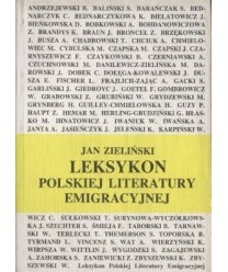 Leksykon polskiej literatury emigracyjnej
