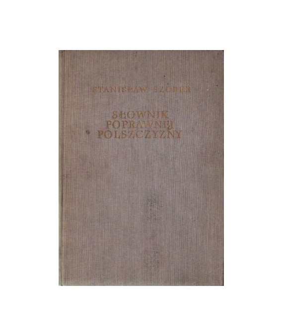 Słownik poprawnej polszczyzny
