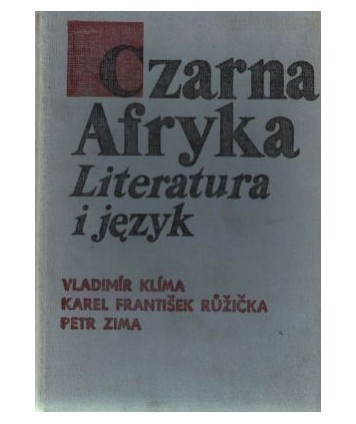 Czarna Afryka. Literatura i język