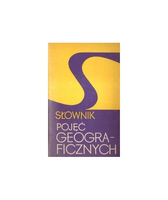 Słownik pojęć geograficznych
