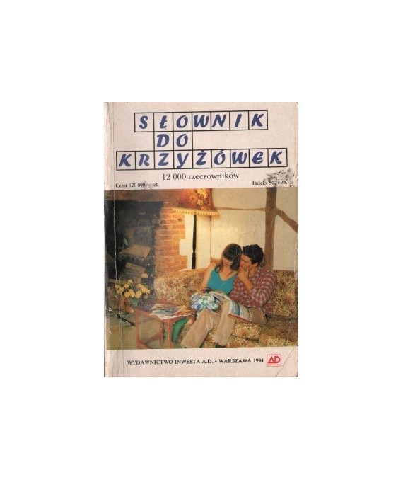 Słownik do krzyżówek. 12000 rzeczowników