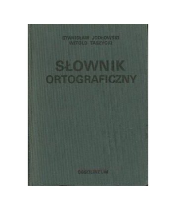 Słownik ortograficzny i prawidła pisowni polskiej