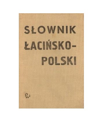 Słownik łacińsko-polski