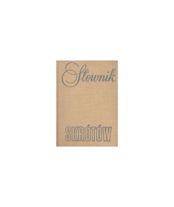 Słownik skrótów