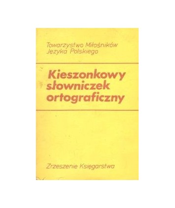 Kieszonkowy słowniczek ortograficzny