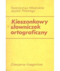 Kieszonkowy słowniczek ortograficzny