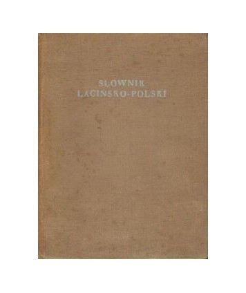 Słownik łacińsko-polski