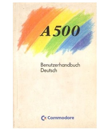 A 500. Benutzerhandbuch Deutsch.