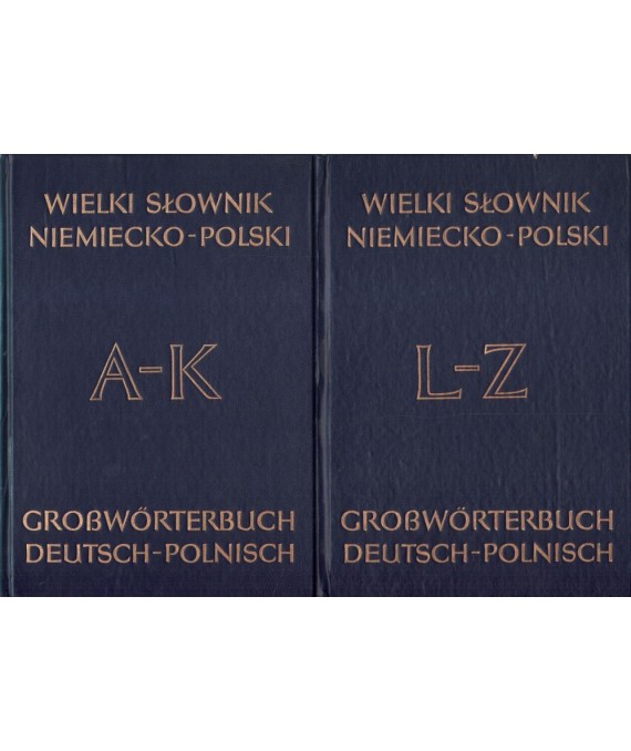 Wielki słownik niemiecko-polski t.1-2.