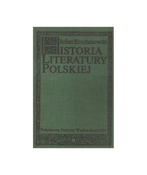 Historia literatury polskiej. Alegoryzm - preromantyzm
