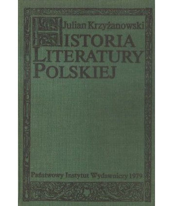 Historia literatury polskiej. Alegoryzm - preromantyzm