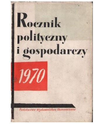 Rocznik polityczny i gospodarczy 1970