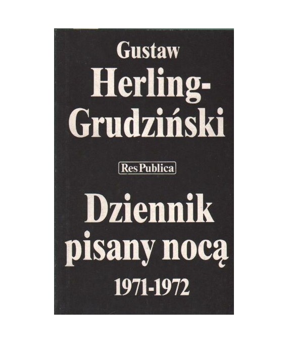 Dziennik pisany nocą 1971-1972