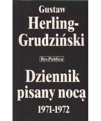 Dziennik pisany nocą 1971-1972
