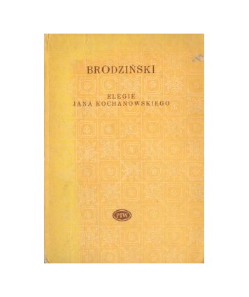 Elegie Jana Kochanowskiego