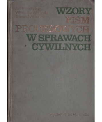 Wzory pism procesowych w sprawach cywilnych