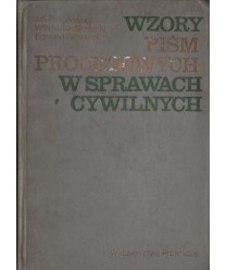 Wzory pism procesowych w sprawach cywilnych
