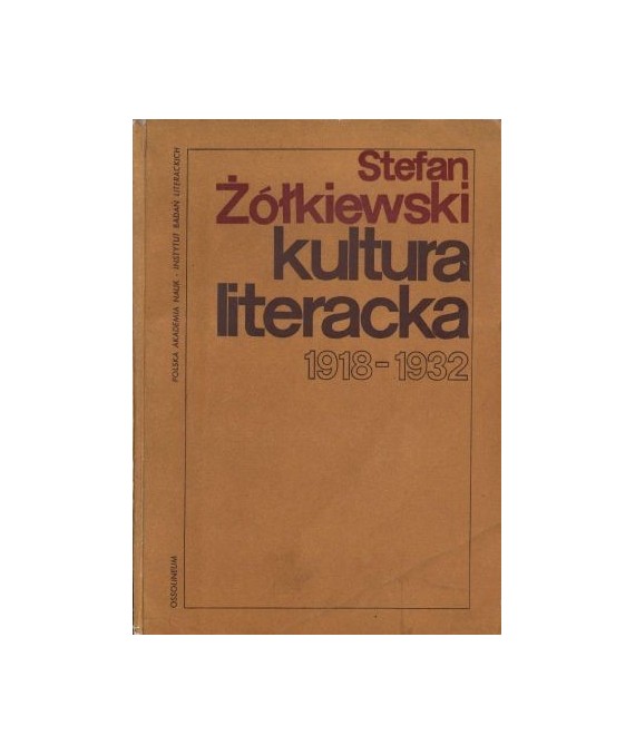 Kultura literacka 1918-1932