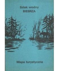 Szlak wodny Biebrza. Mapa turystyczna